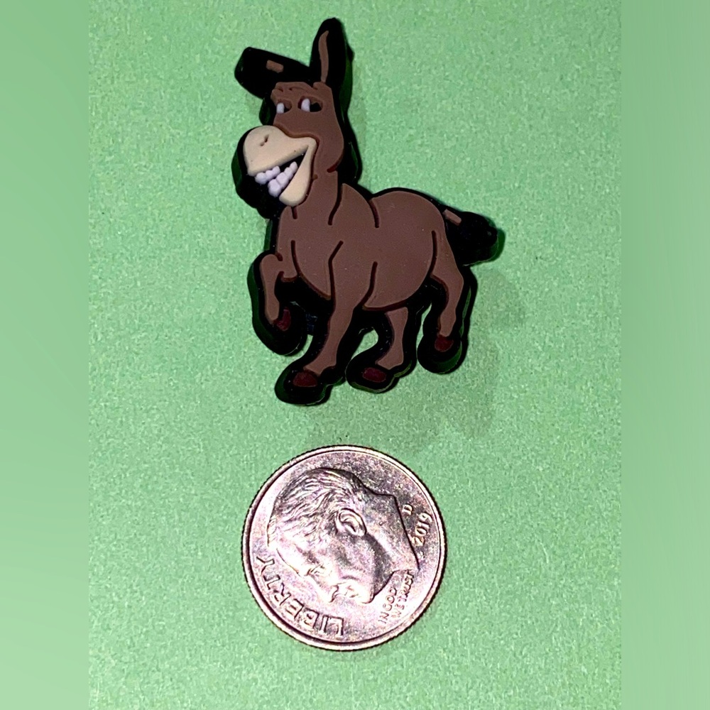 (10 for $15) Shrek movie Donkey Crocs Shoes Charms